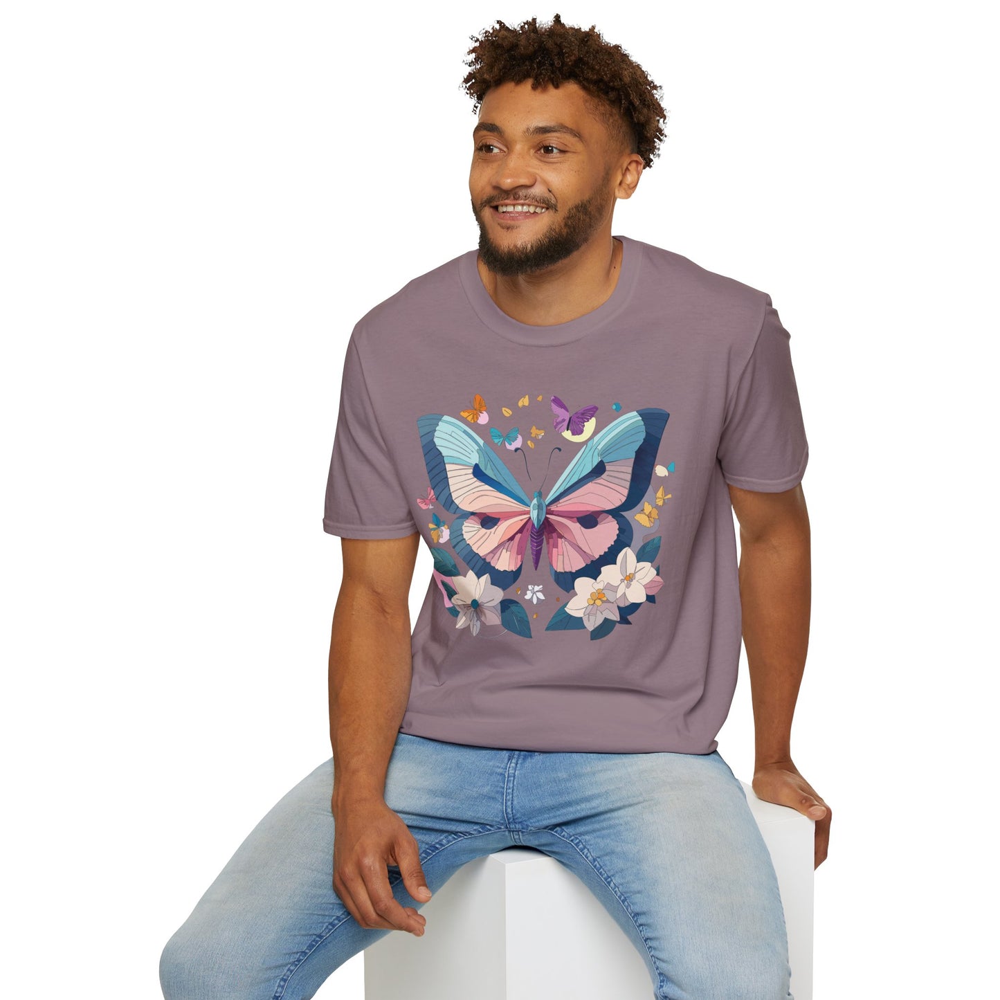 Butterfly Shirt, T Shirt with Butterfly, Monarch Shirt