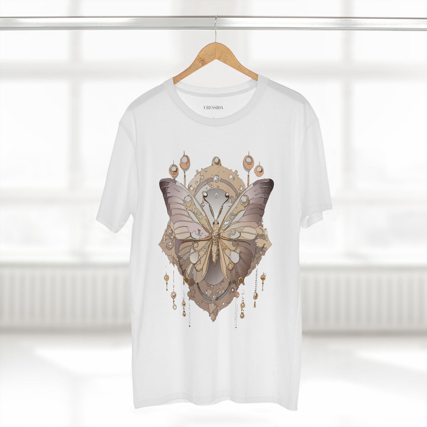Butterfly shirt, Shirt with Butterfly, Tee Shirt with Antique Butterfly