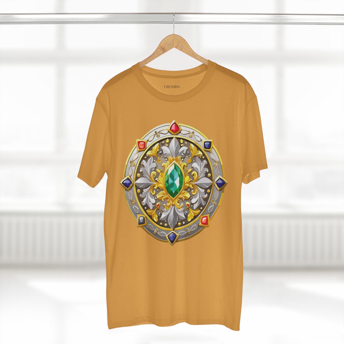 Medallion Shirt, Shirt with Medallion, Tee Shirt with Medal