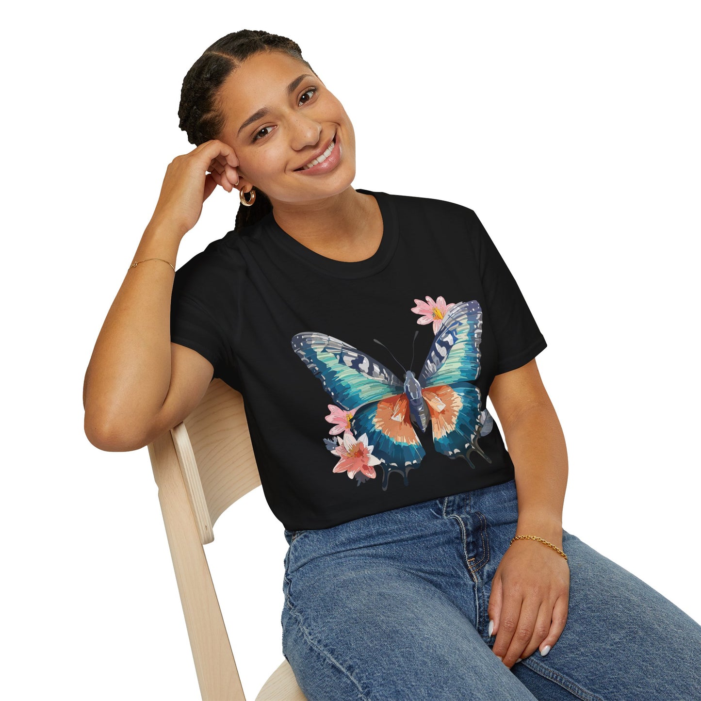 Butterfly Shirt, T Shirt with Butterfly, Monarch Shirt