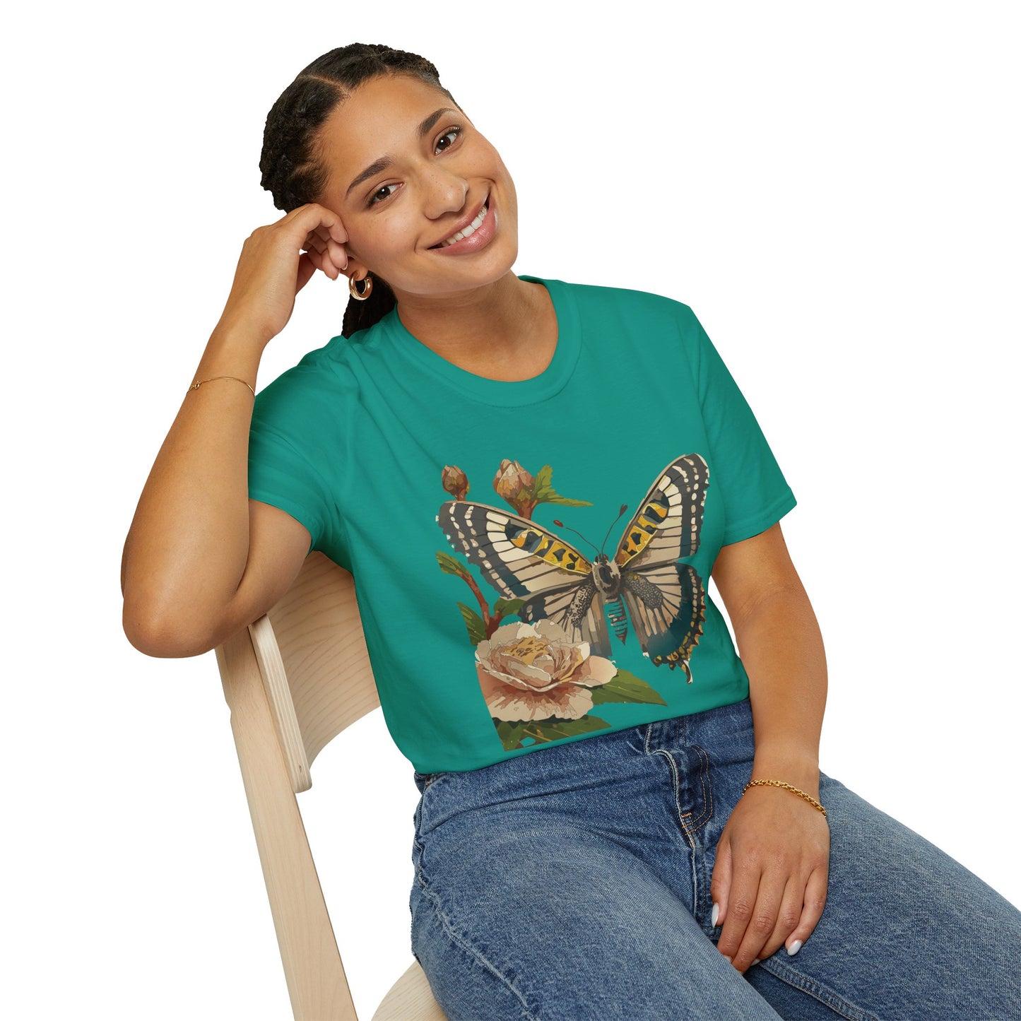Butterfly Shirt, T Shirt with Butterfly, Monarch Shirt