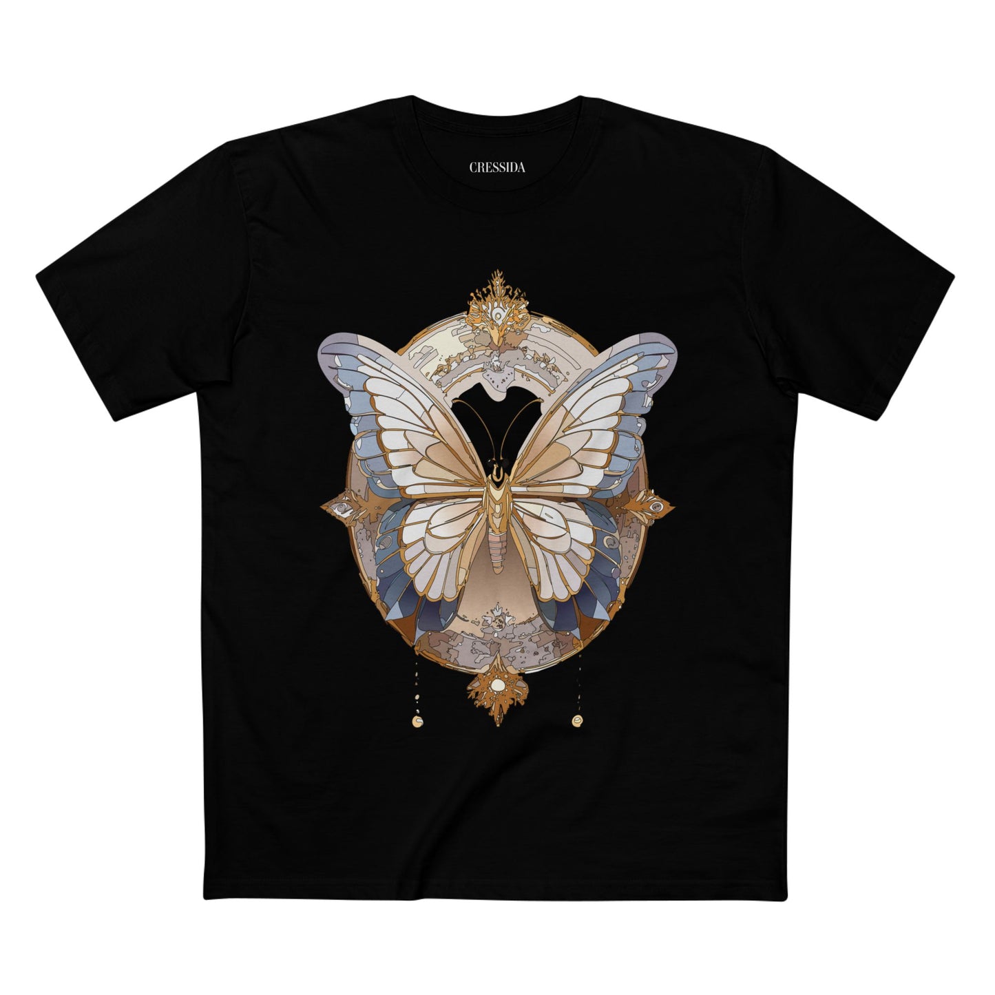 Butterfly shirt, Shirt with Butterfly, Tee Shirt with Antique Butterfly