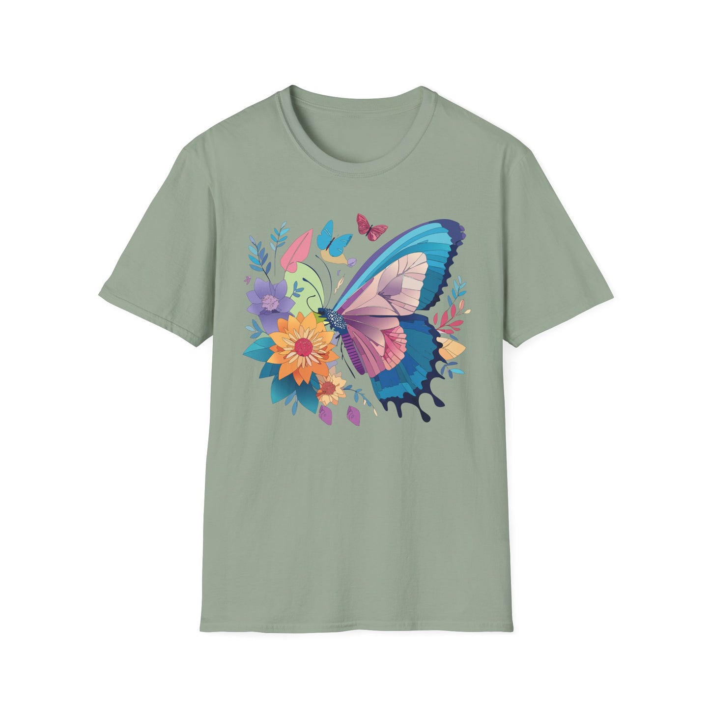 Butterfly Shirt, T Shirt with Butterfly, Monarch Shirt