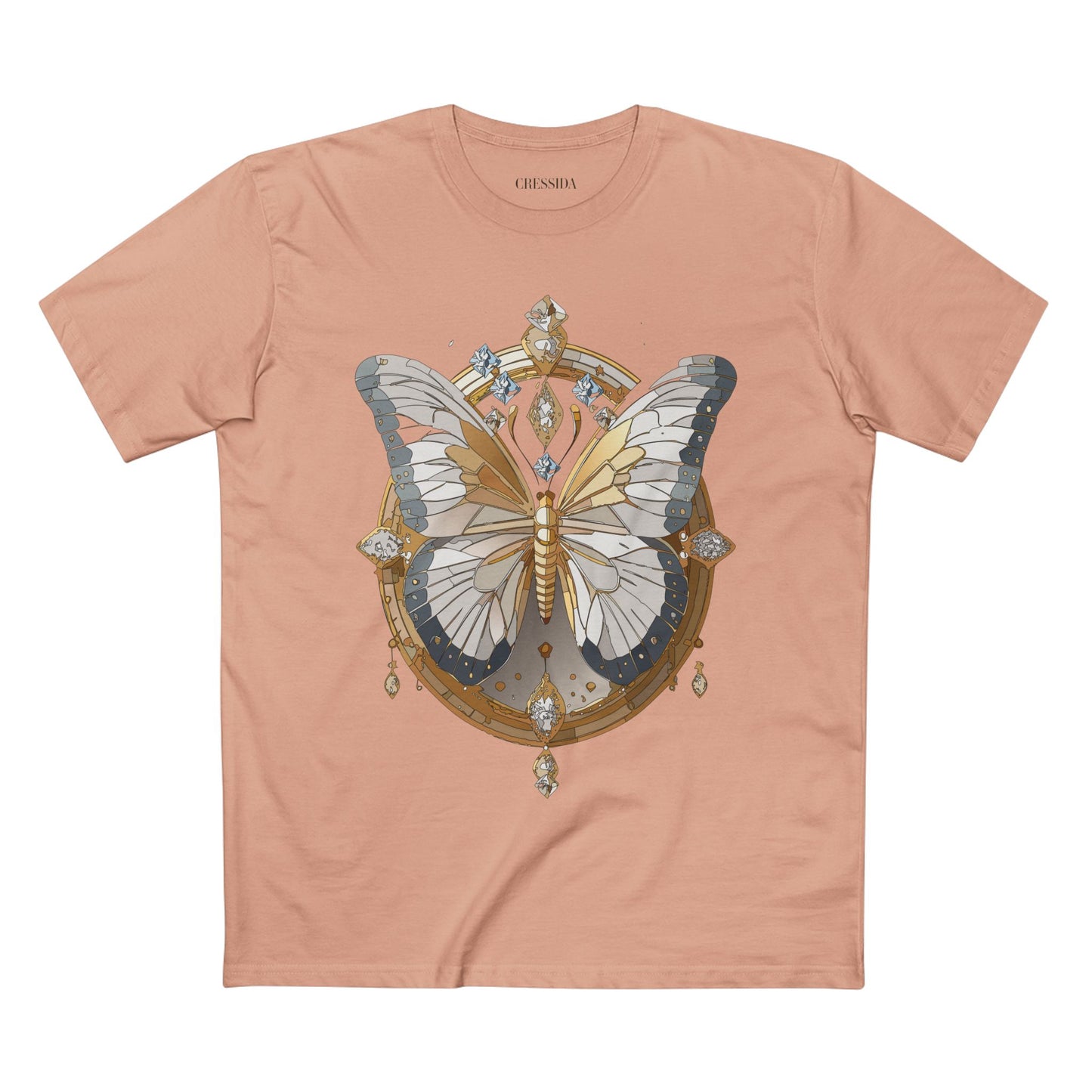 Butterfly shirt, Shirt with Butterfly, Tee Shirt with Antique Butterfly