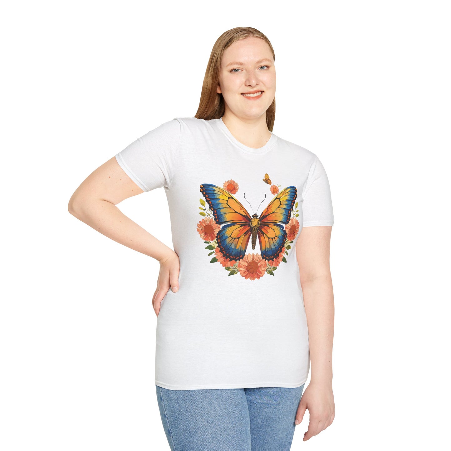 Butterfly Shirt, T Shirt with Butterfly, Monarch Shirt