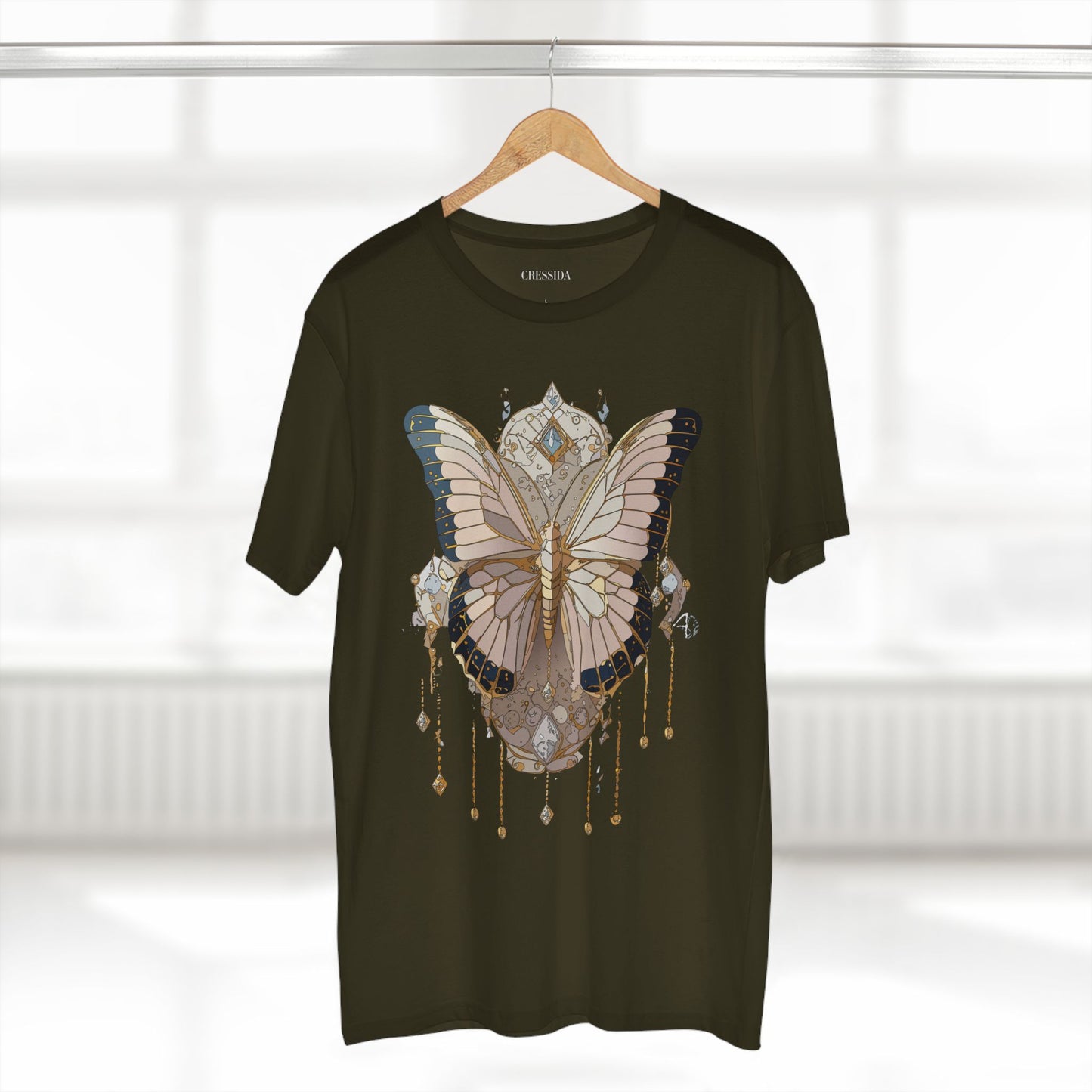 Butterfly shirt, Shirt with Butterfly, Tee Shirt with Antique Butterfly