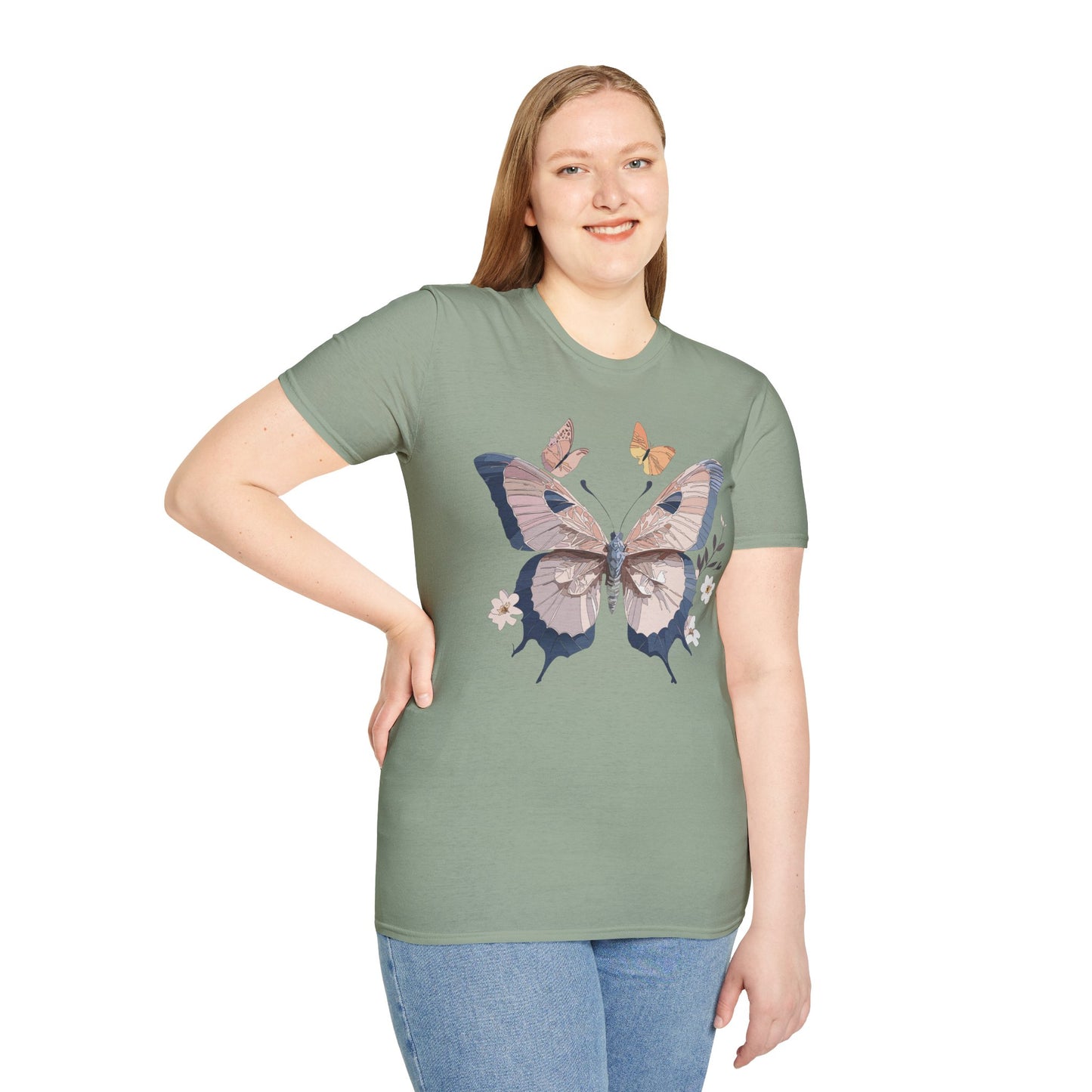 Butterfly Shirt, T Shirt with Butterfly, Monarch Shirt