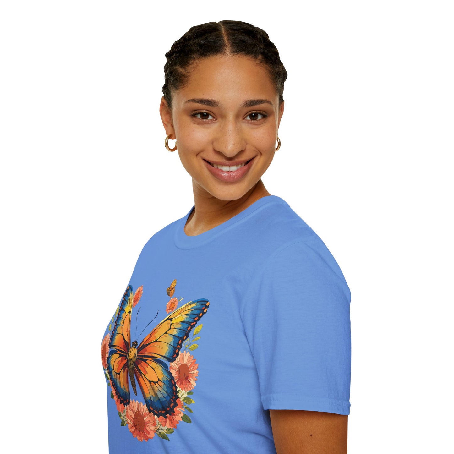 Butterfly Shirt, T Shirt with Butterfly, Monarch Shirt