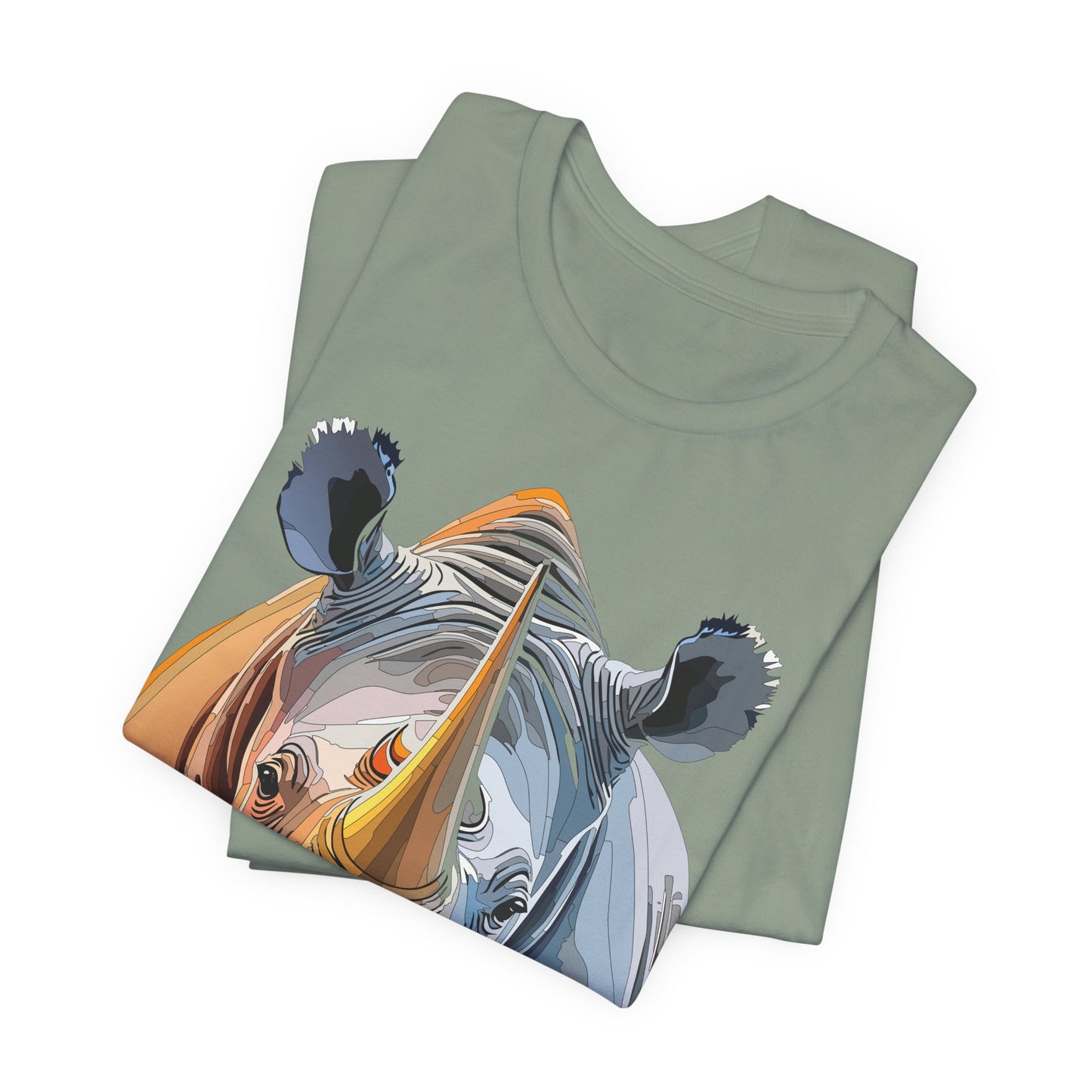 Unisex Animal Shirt, Tee Shirt with Animals, Art Design Tee Shirt, Wild Animals Shirt