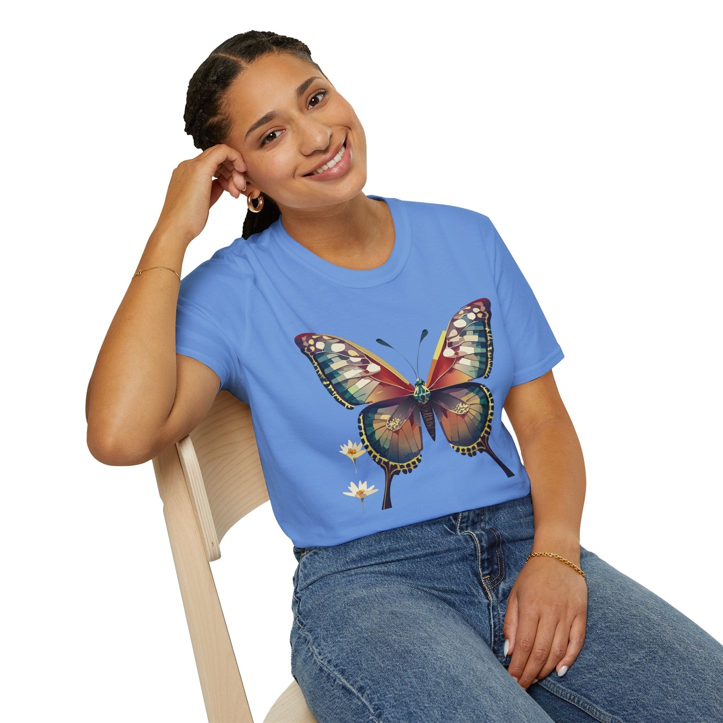 Butterfly Shirt, T Shirt with Butterfly, Monarch Shirt