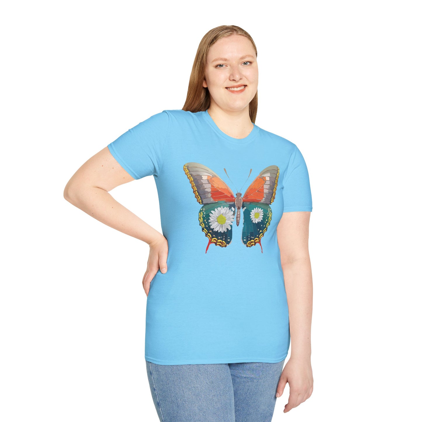 Butterfly Shirt, T Shirt with Butterfly, Monarch Shirt