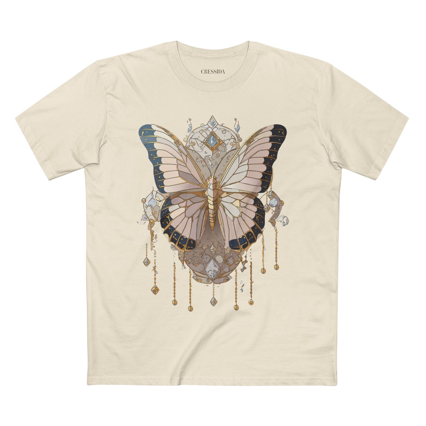 Butterfly shirt, Shirt with Butterfly, Tee Shirt with Antique Butterfly