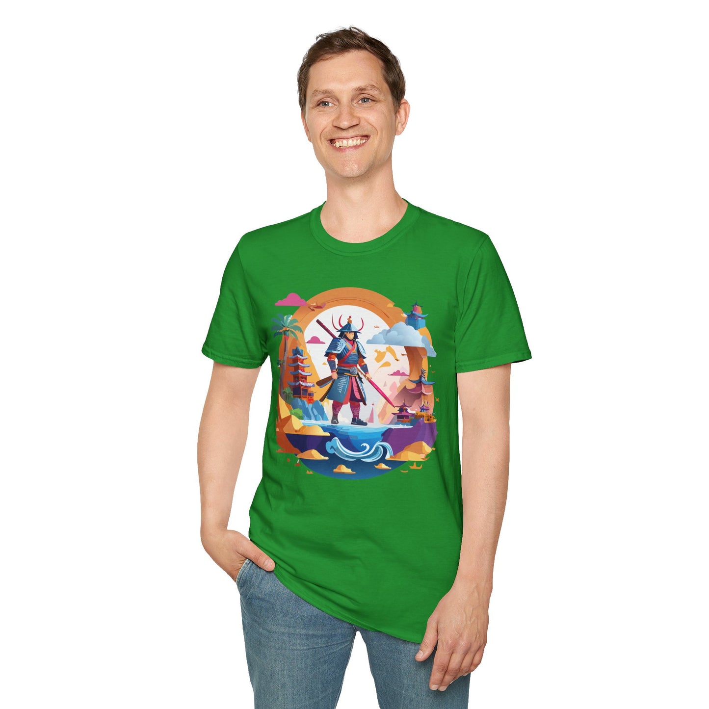 Samurai Shirt, Samurai Tee, T-Shirt with Samurai