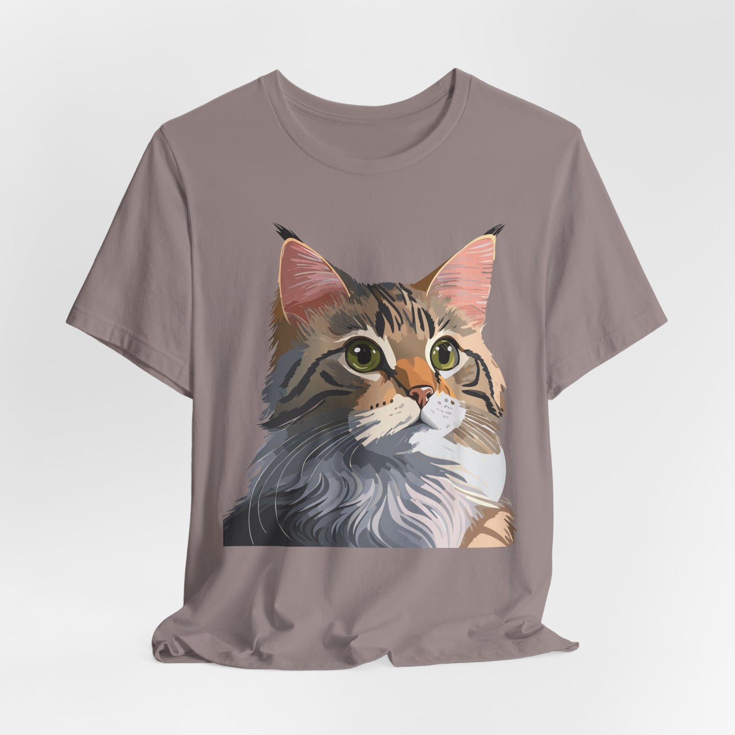 Unisex Animal Shirt, Tee Shirt with Animals, Art Design Tee Shirt, Wild Animals Shirt