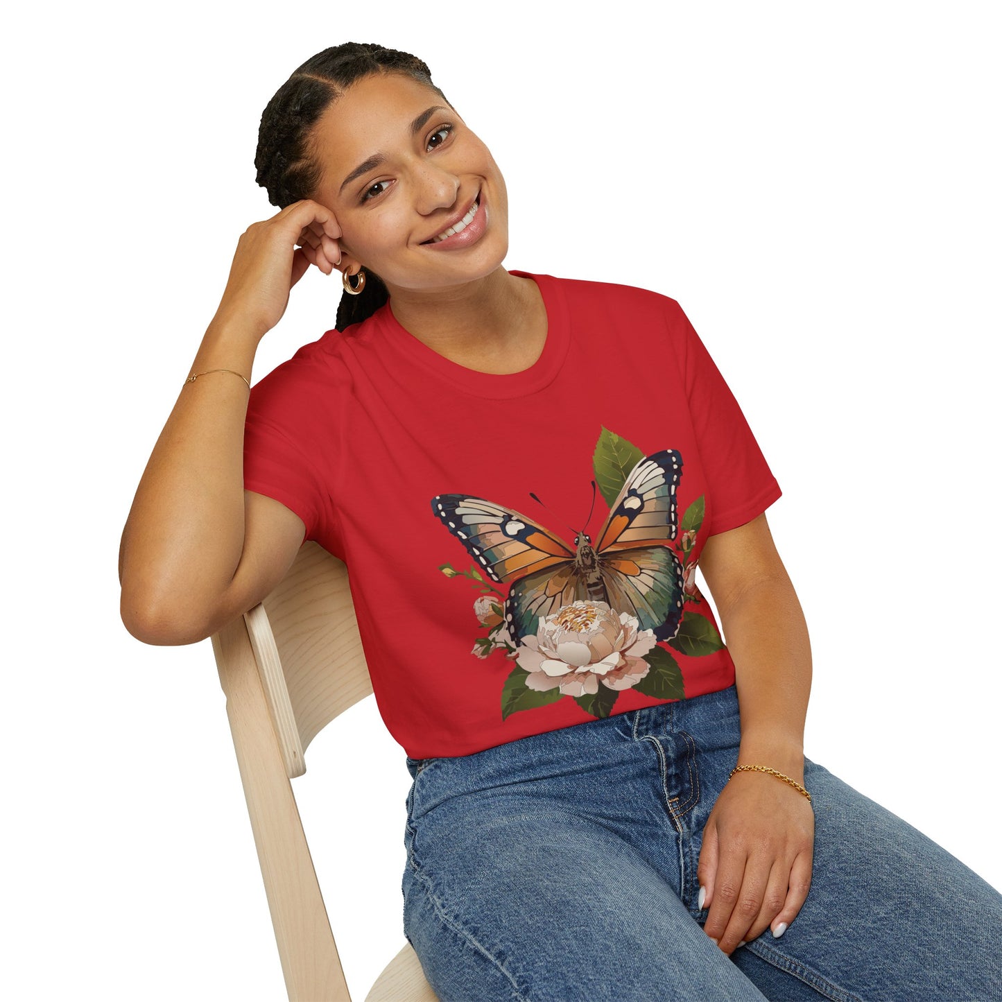 Butterfly Shirt, T Shirt with Butterfly, Monarch Shirt