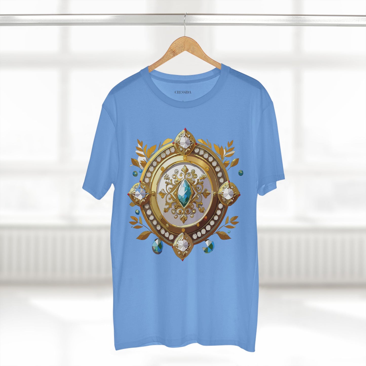 Medallion Shirt, Shirt with Medallion, Tee Shirt with Medal