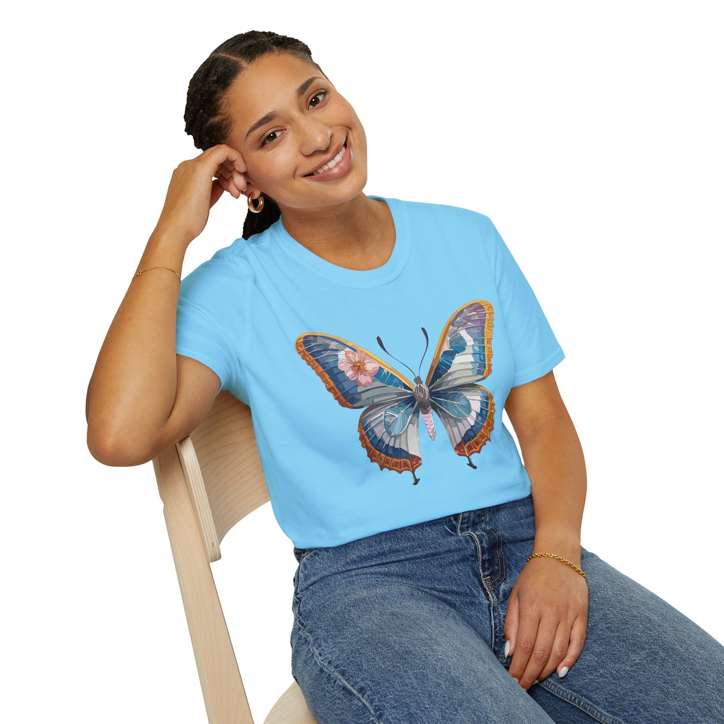 Butterfly Shirt, T Shirt with Butterfly, Monarch Shirt