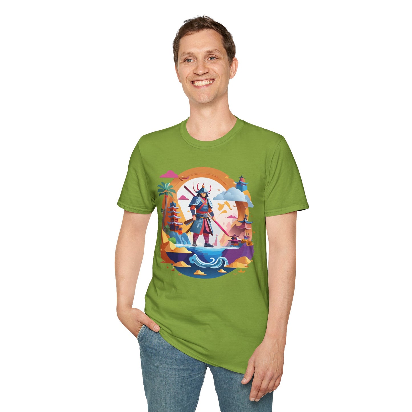 Samurai Shirt, Samurai Tee, T-Shirt with Samurai