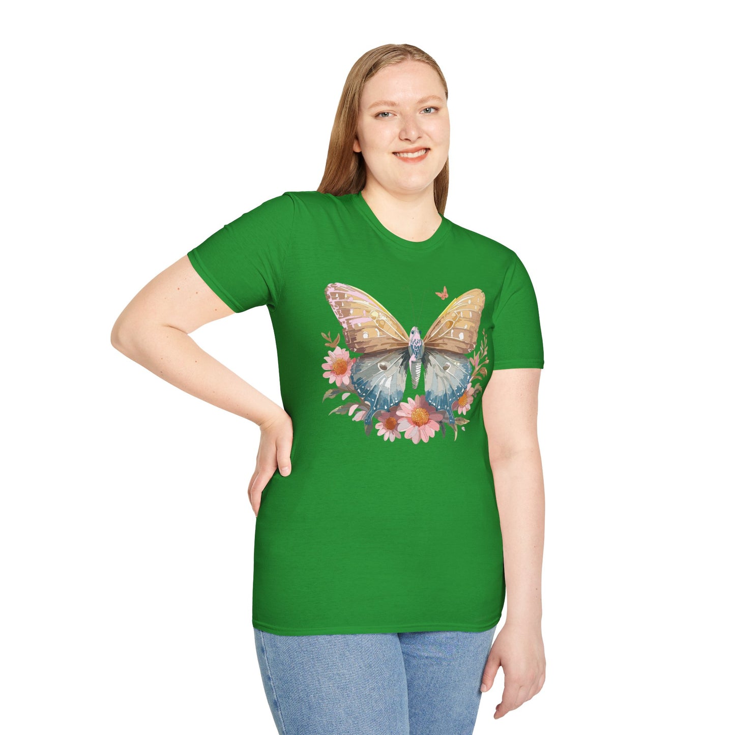 Butterfly Shirt, T Shirt with Butterfly, Monarch Shirt