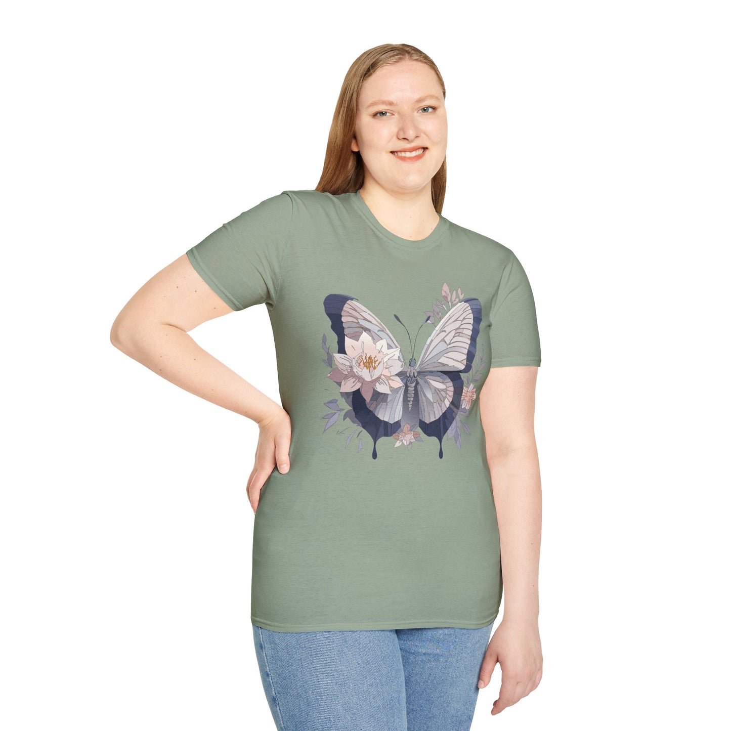 Butterfly Shirt, T Shirt with Butterfly, Monarch Shirt