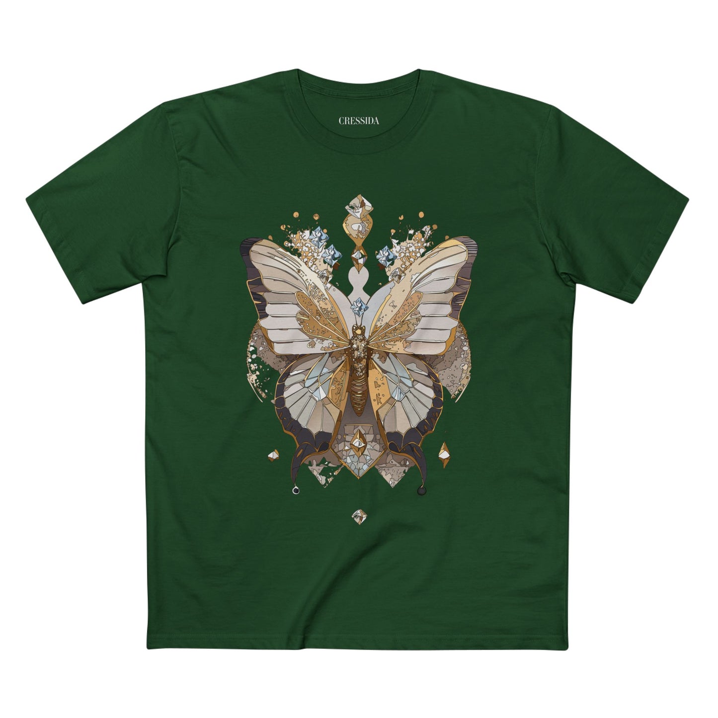 Butterfly shirt, Shirt with Butterfly, Tee Shirt with Antique Butterfly