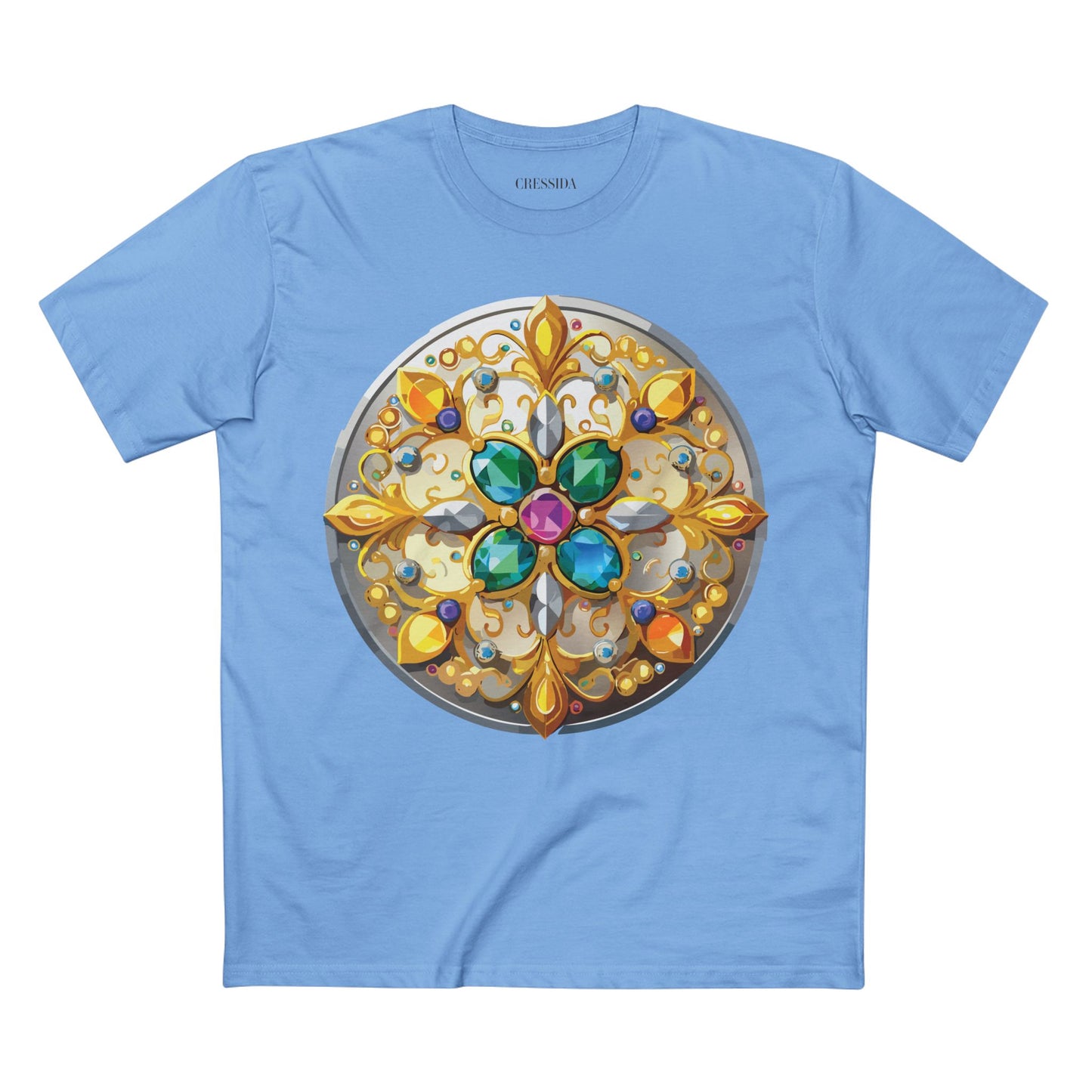 Medallion Shirt, Shirt with Medallion, Tee Shirt with Medal