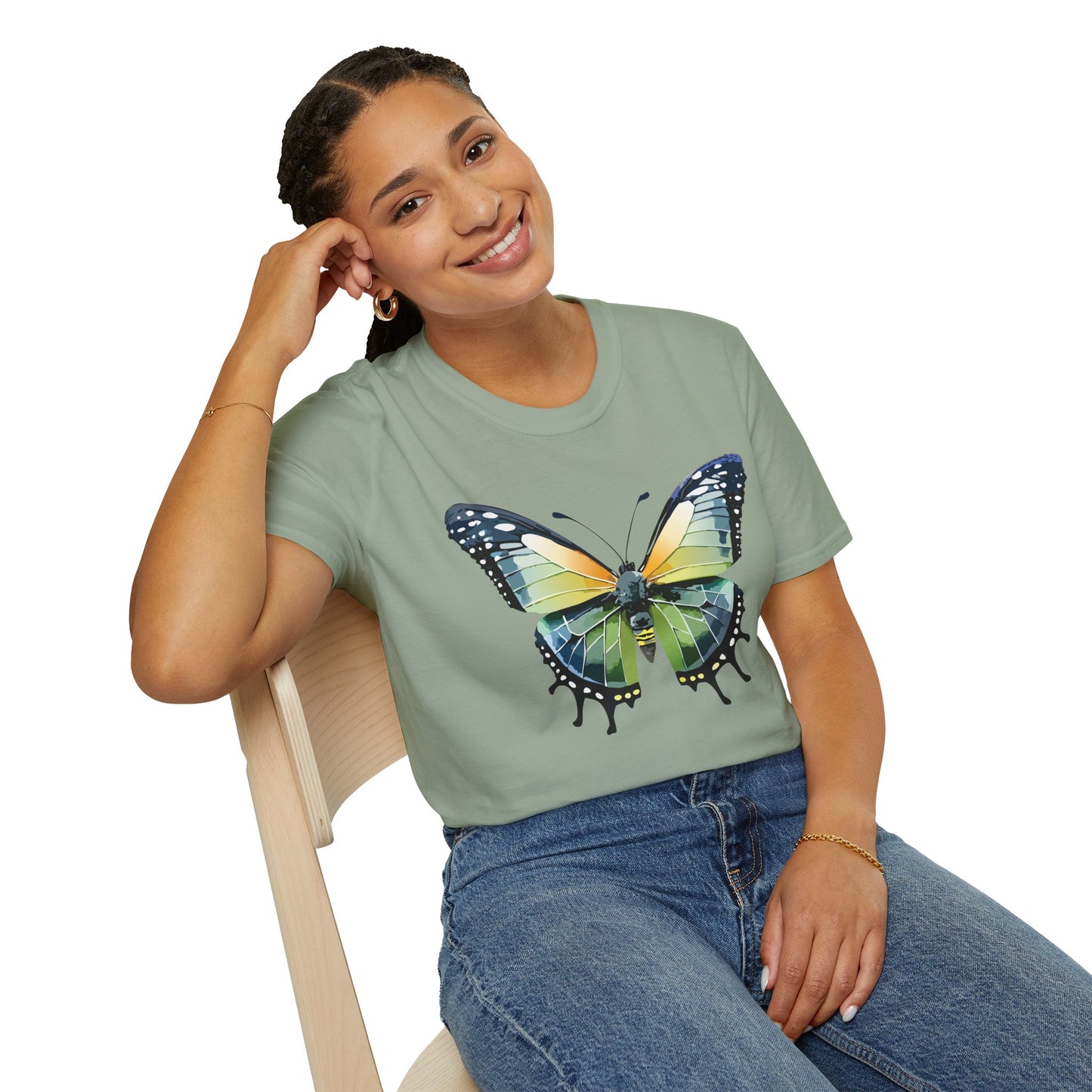 Butterfly Shirt, T Shirt with Butterfly, Monarch Shirt
