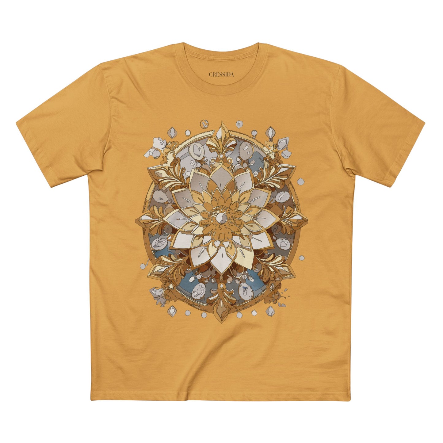 Floral Shirt, Shirt with Flower, Tee Shirt with Antique Flower