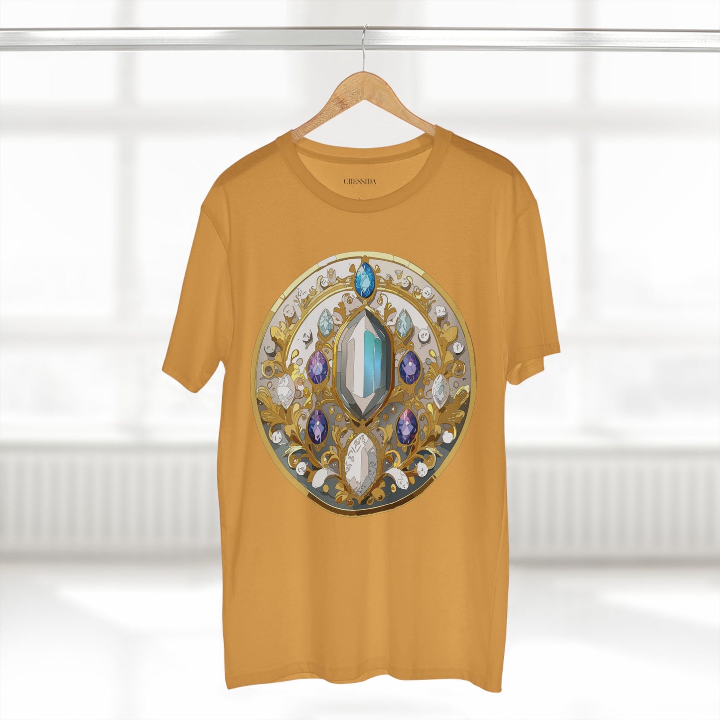 Medallion Shirt, Shirt with Medallion, Tee Shirt with Medal