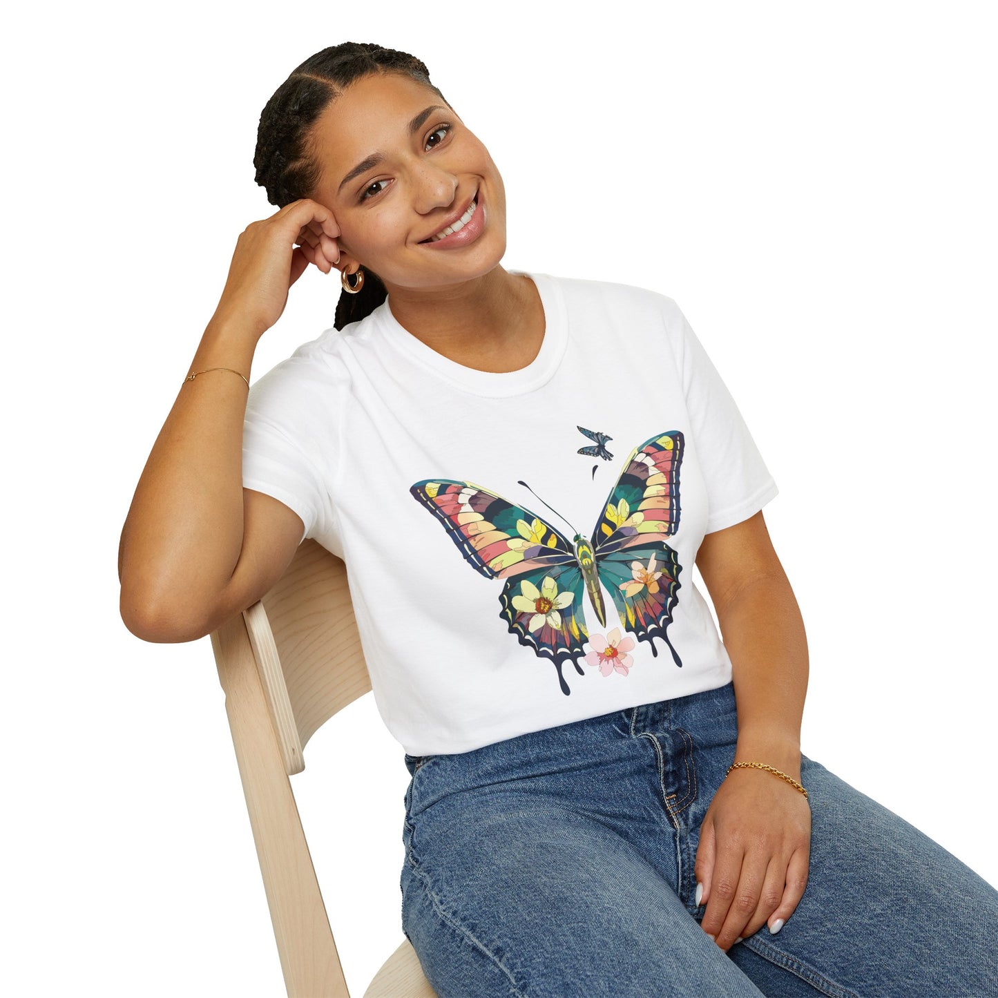 Butterfly Shirt, T Shirt with Butterfly, Monarch Shirt
