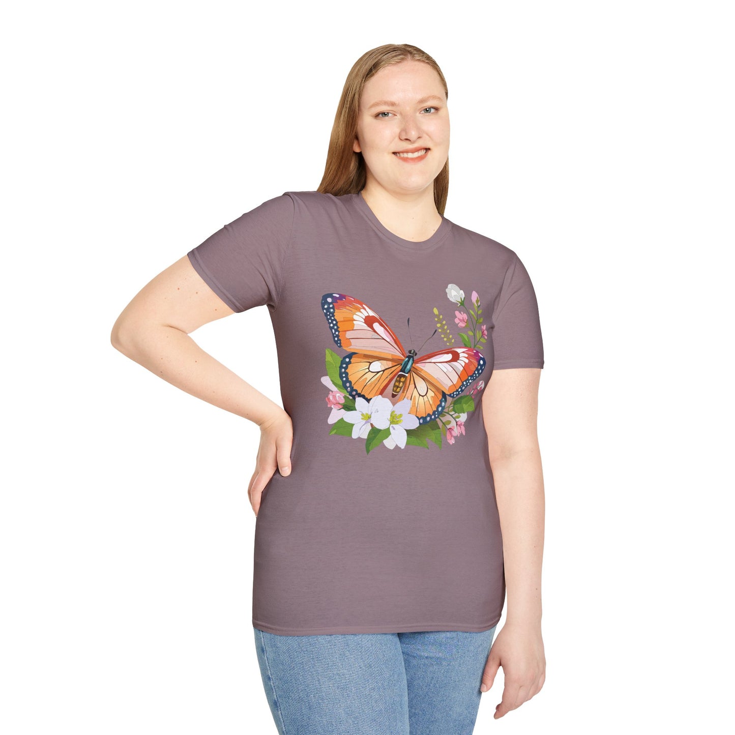 Butterfly Shirt, T Shirt with Butterfly, Monarch Shirt