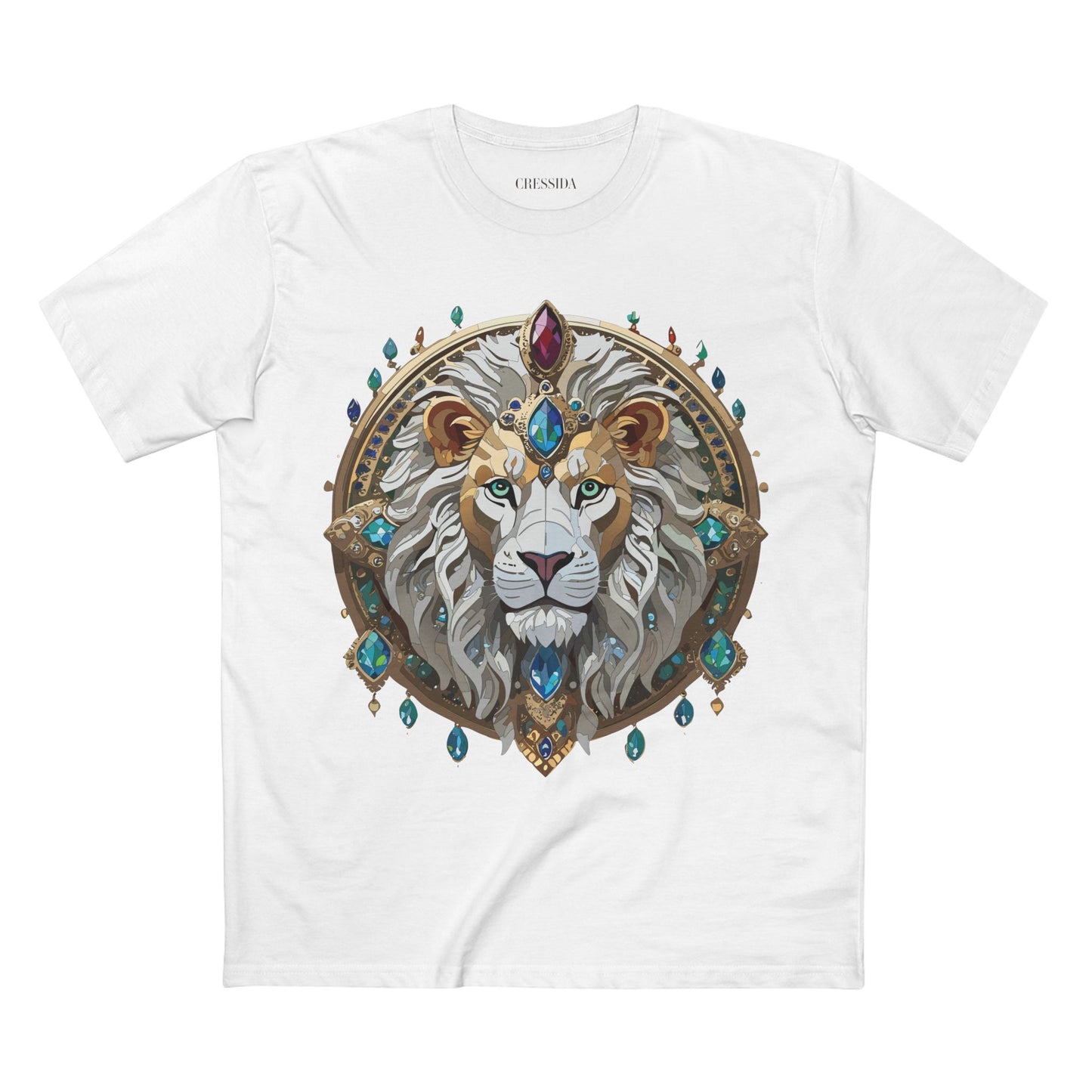 Animal Shirt, Shirt with Animals, Tee Shirt with Antique Animal Medallion