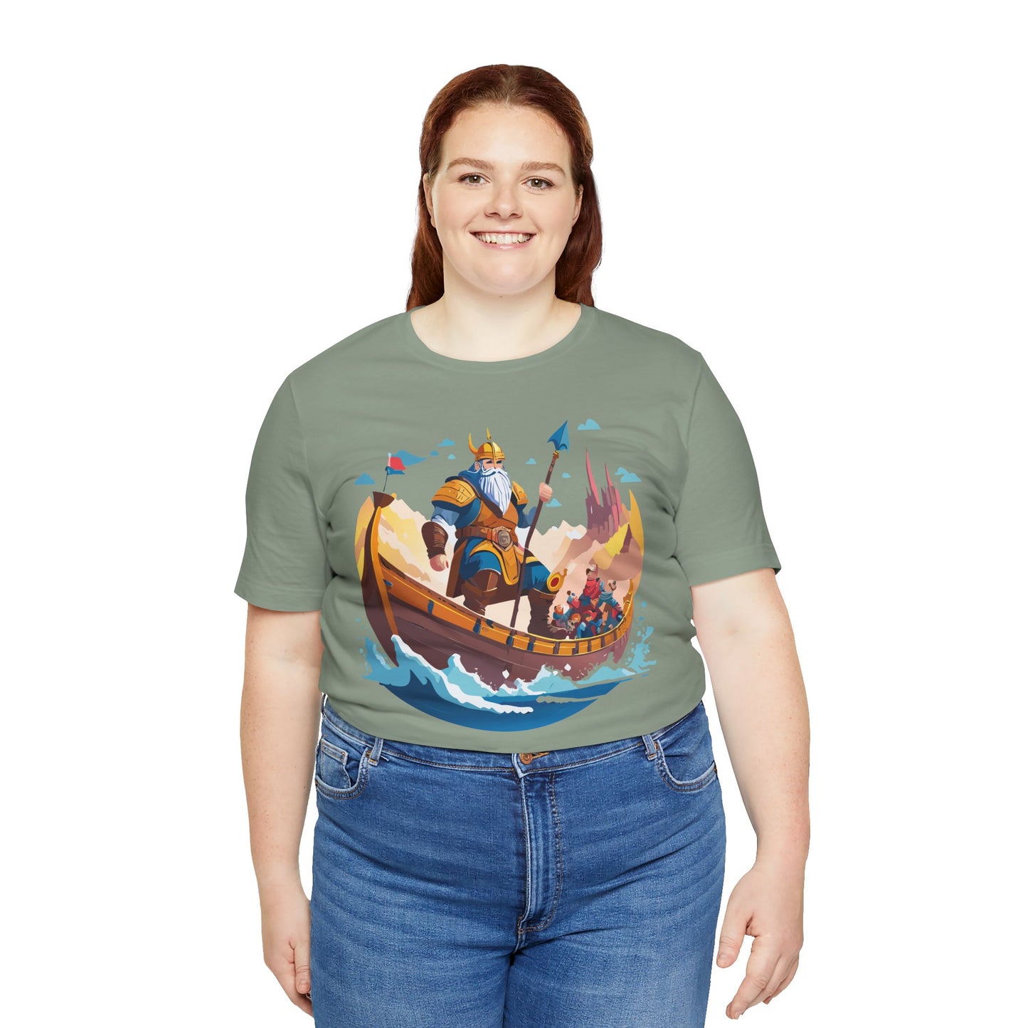 Unisex Viking Shirt, Nordic Shirt, Tee Shirt with Vikings