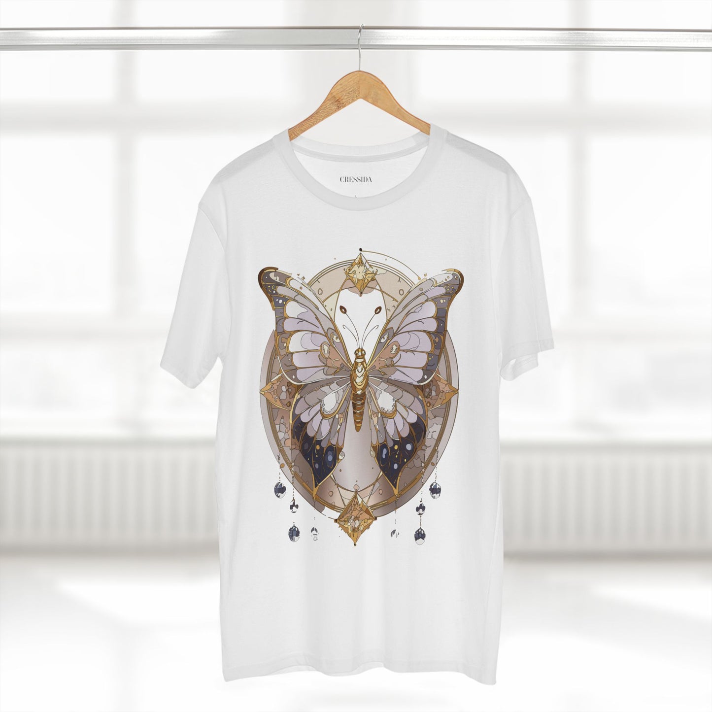 Butterfly shirt, Shirt with Butterfly, Tee Shirt with Antique Butterfly