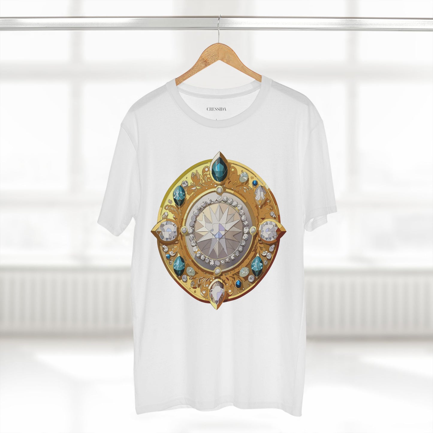 Medallion Shirt, Shirt with Medallion, Tee Shirt with Medal