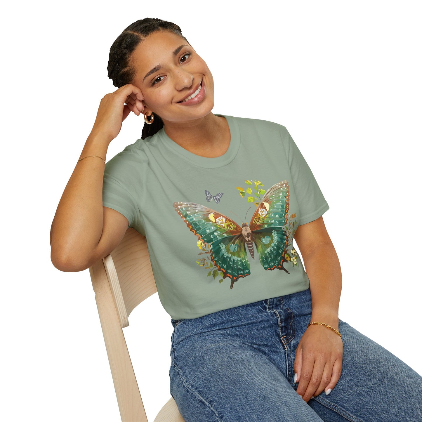 Butterfly Shirt, T Shirt with Butterfly, Monarch Shirt