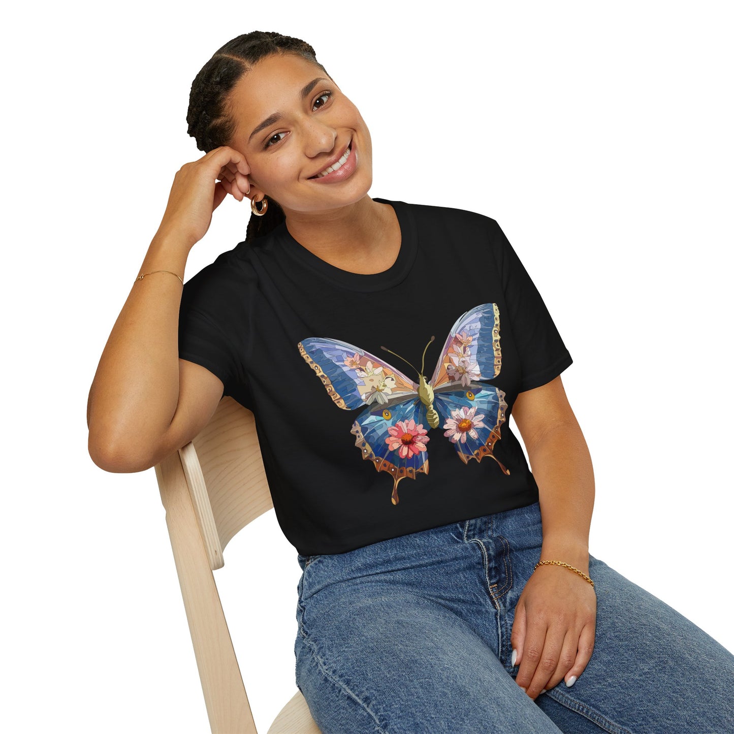 Butterfly Shirt, T Shirt with Butterfly, Monarch Shirt
