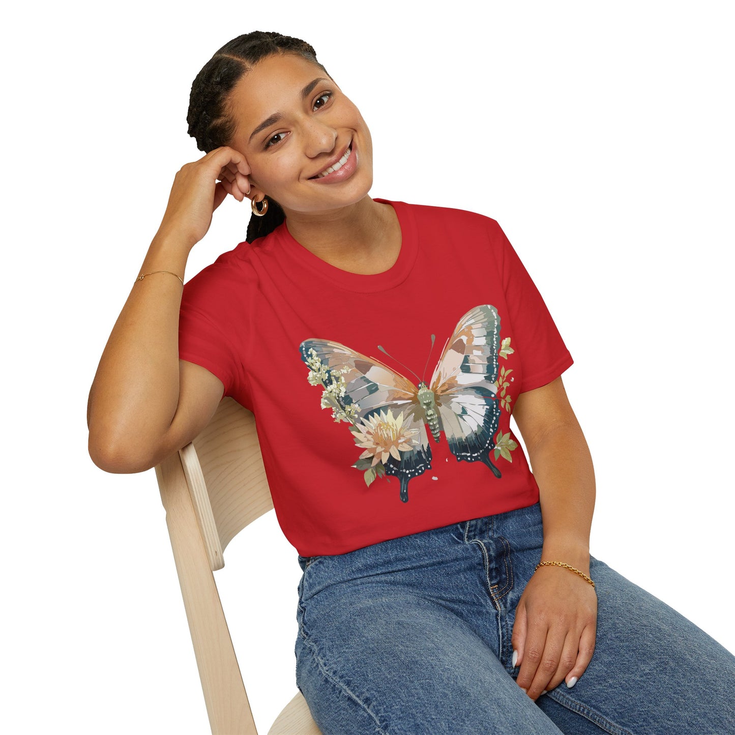Butterfly Shirt, T Shirt with Butterfly, Monarch Shirt