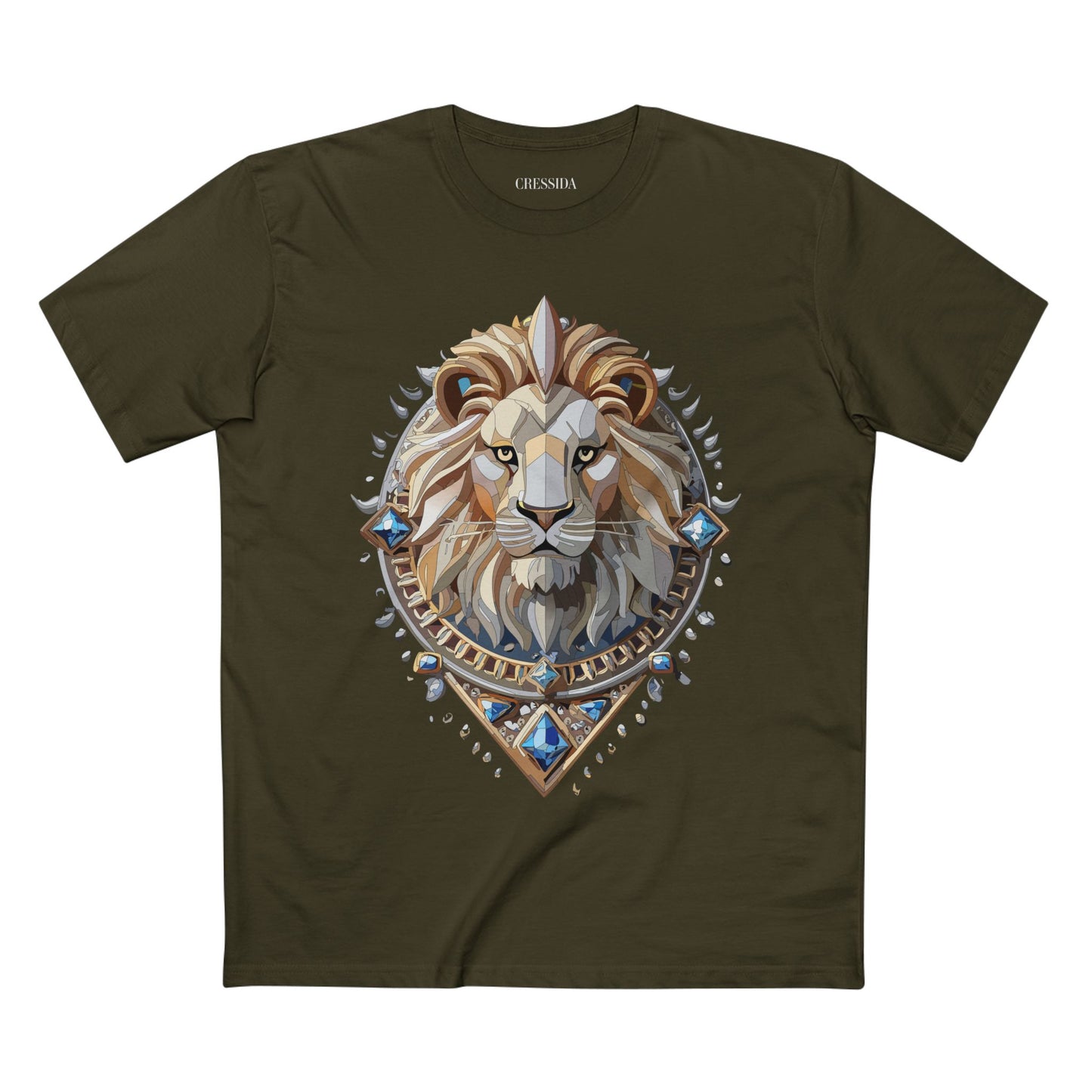 Animal Shirt, Shirt with Animals, Tee Shirt with Antique Animal Medallion