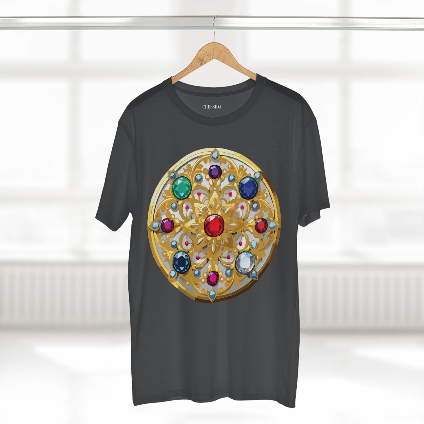 Medallion Shirt, Shirt with Medallion, Tee Shirt with Medal