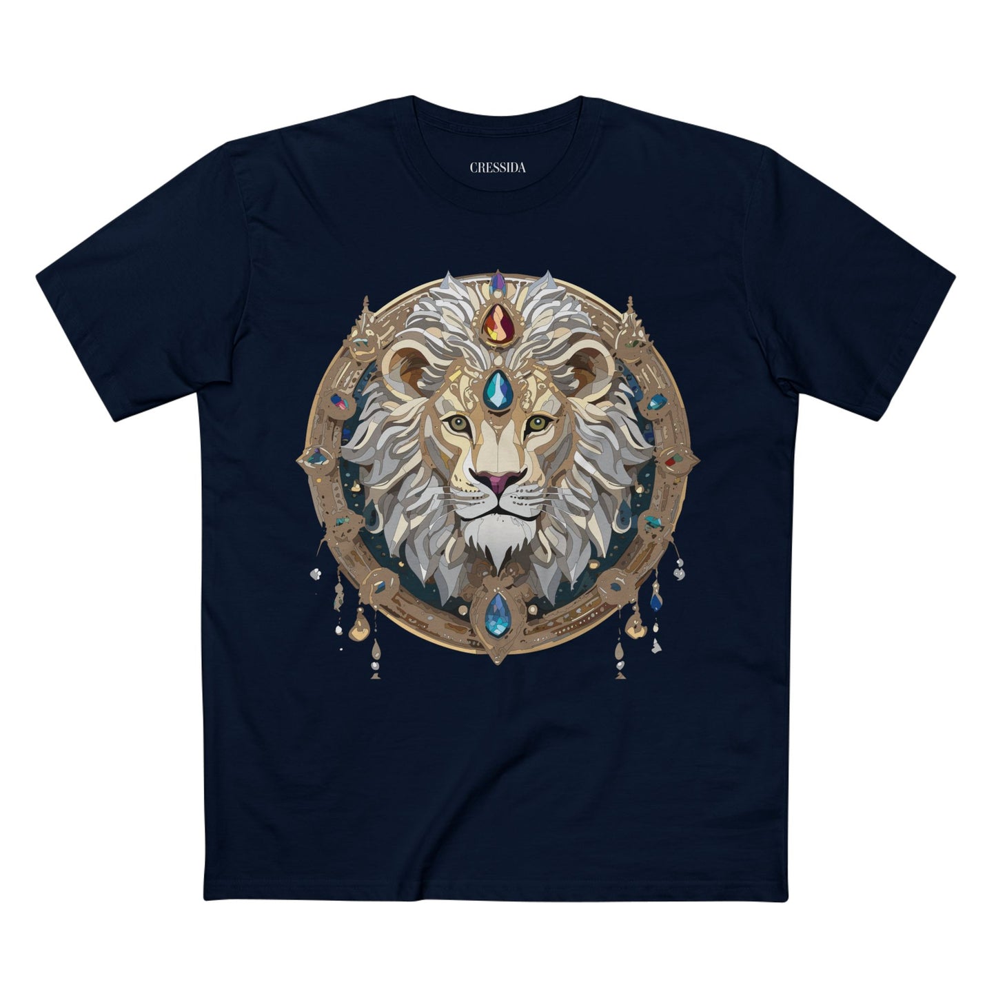 Animal Shirt, Shirt with Animals, Tee Shirt with Antique Animal Medallion