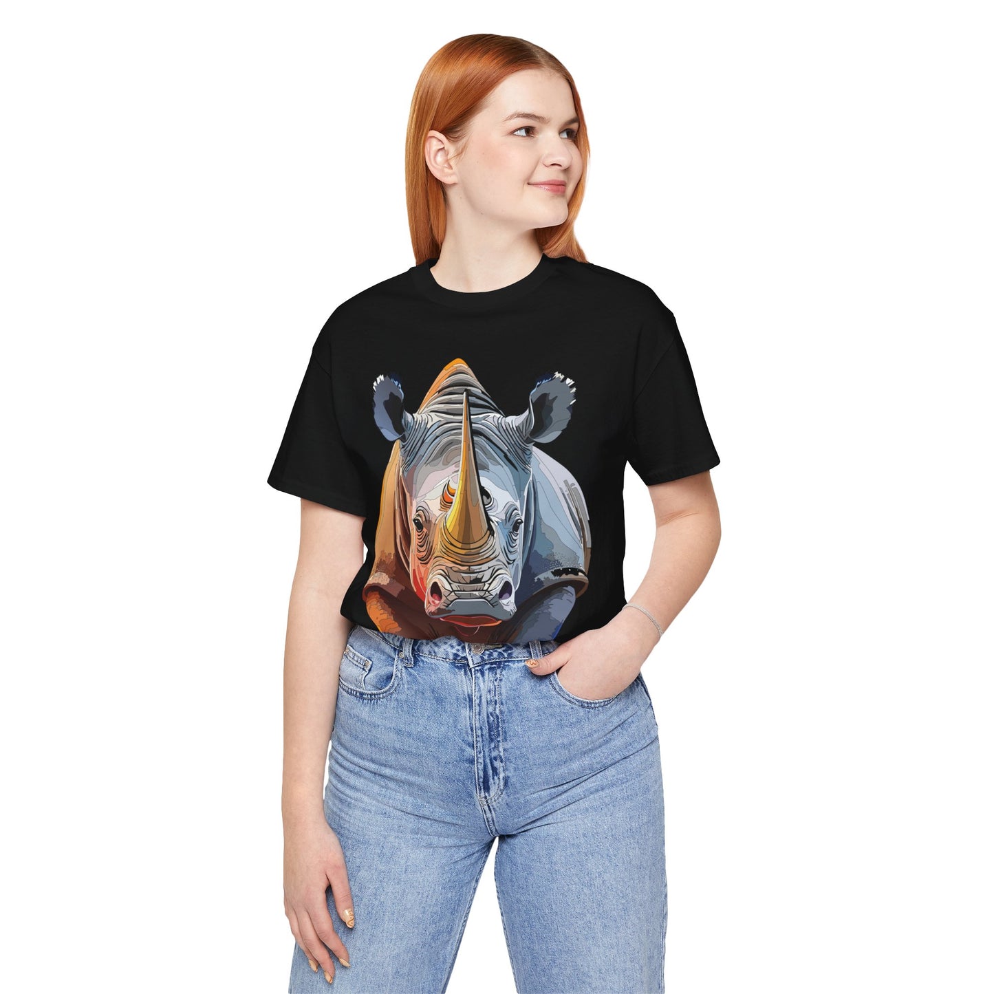 Unisex Animal Shirt, Tee Shirt with Animals, Art Design Tee Shirt, Wild Animals Shirt