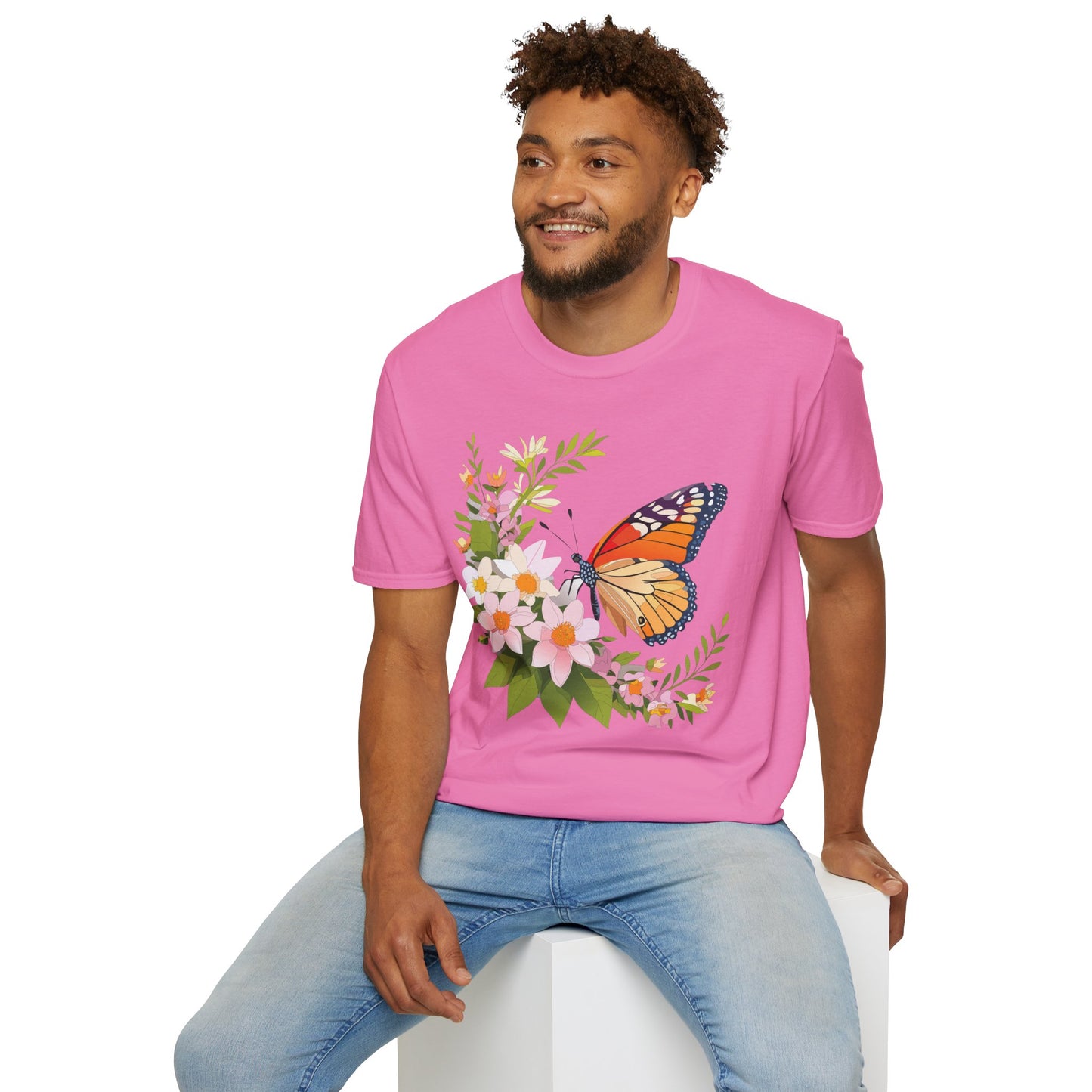 Butterfly Shirt, T Shirt with Butterfly, Monarch Shirt