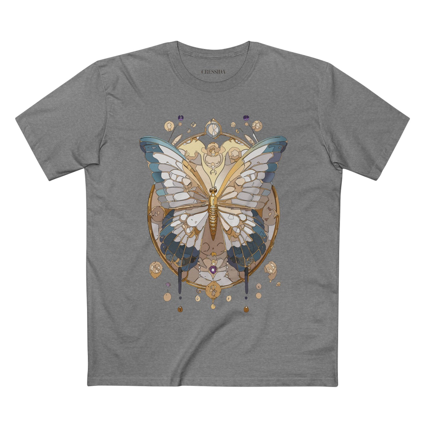 Butterfly shirt, Shirt with Butterfly, Tee Shirt with Antique Butterfly