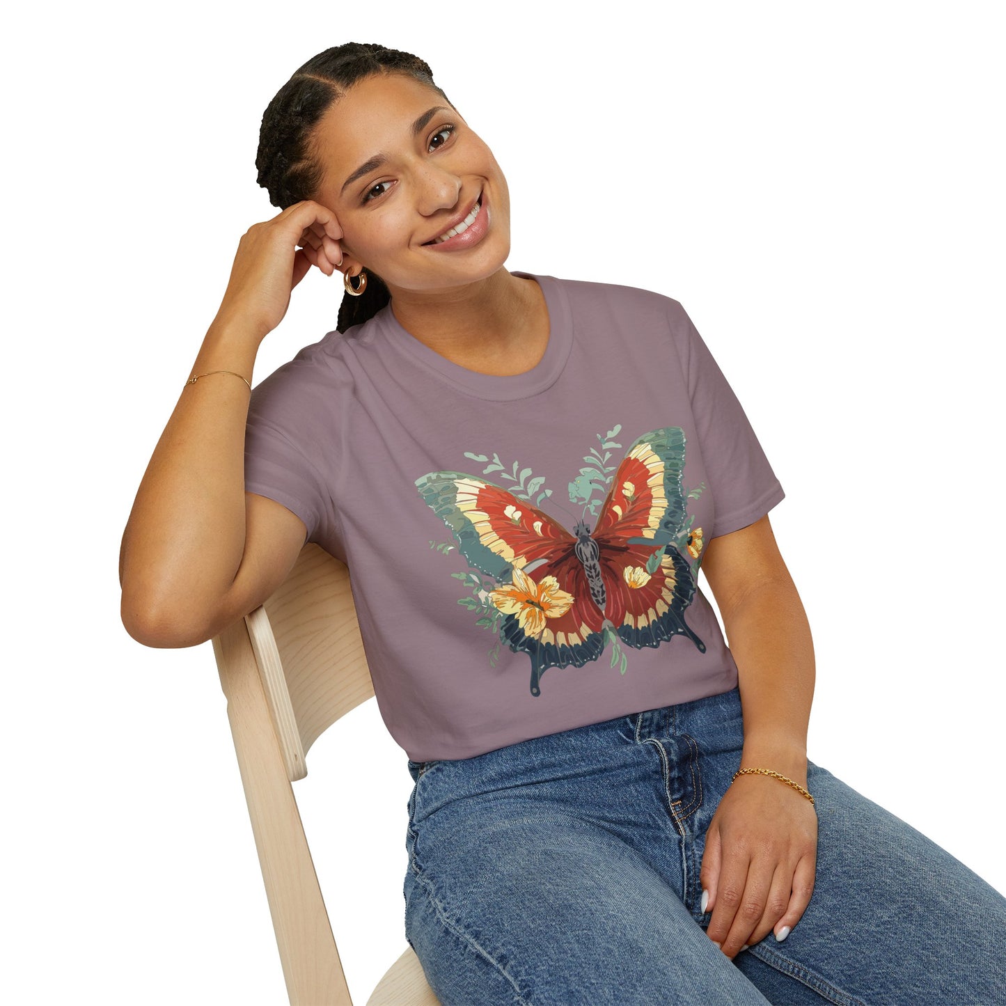 Butterfly Shirt, T Shirt with Butterfly, Monarch Shirt