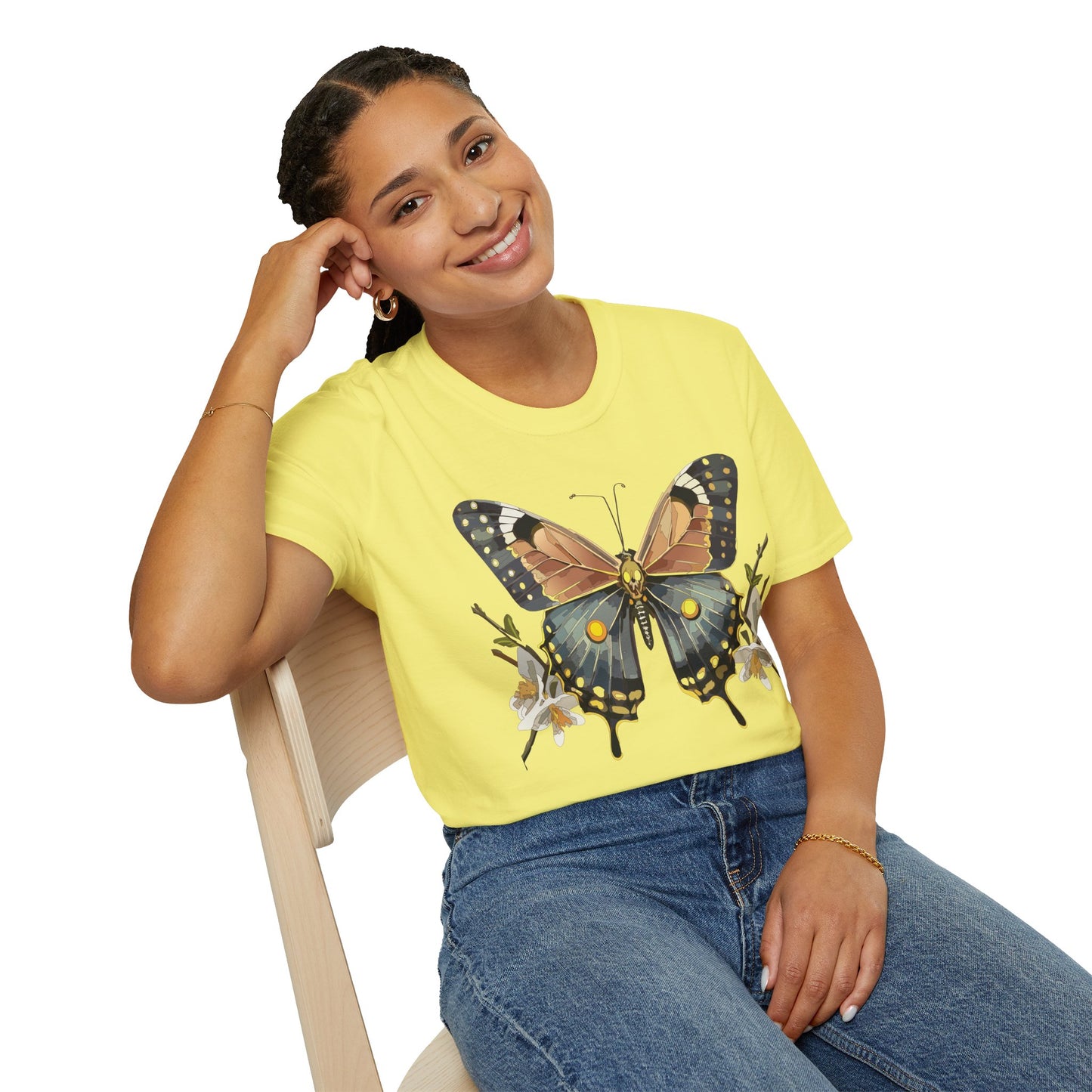 Butterfly Shirt, T Shirt with Butterfly, Monarch Shirt