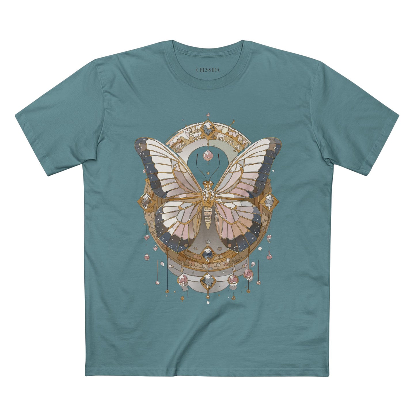 Butterfly shirt, Shirt with Butterfly, Tee Shirt with Antique Butterfly