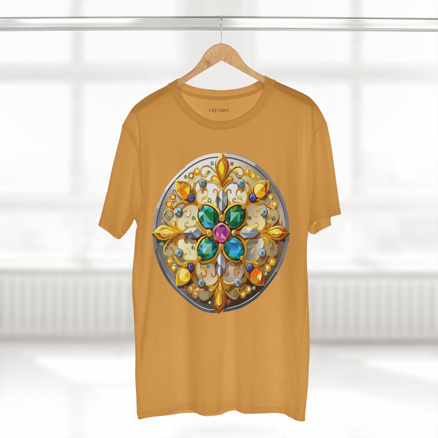 Medallion Shirt, Shirt with Medallion, Tee Shirt with Medal