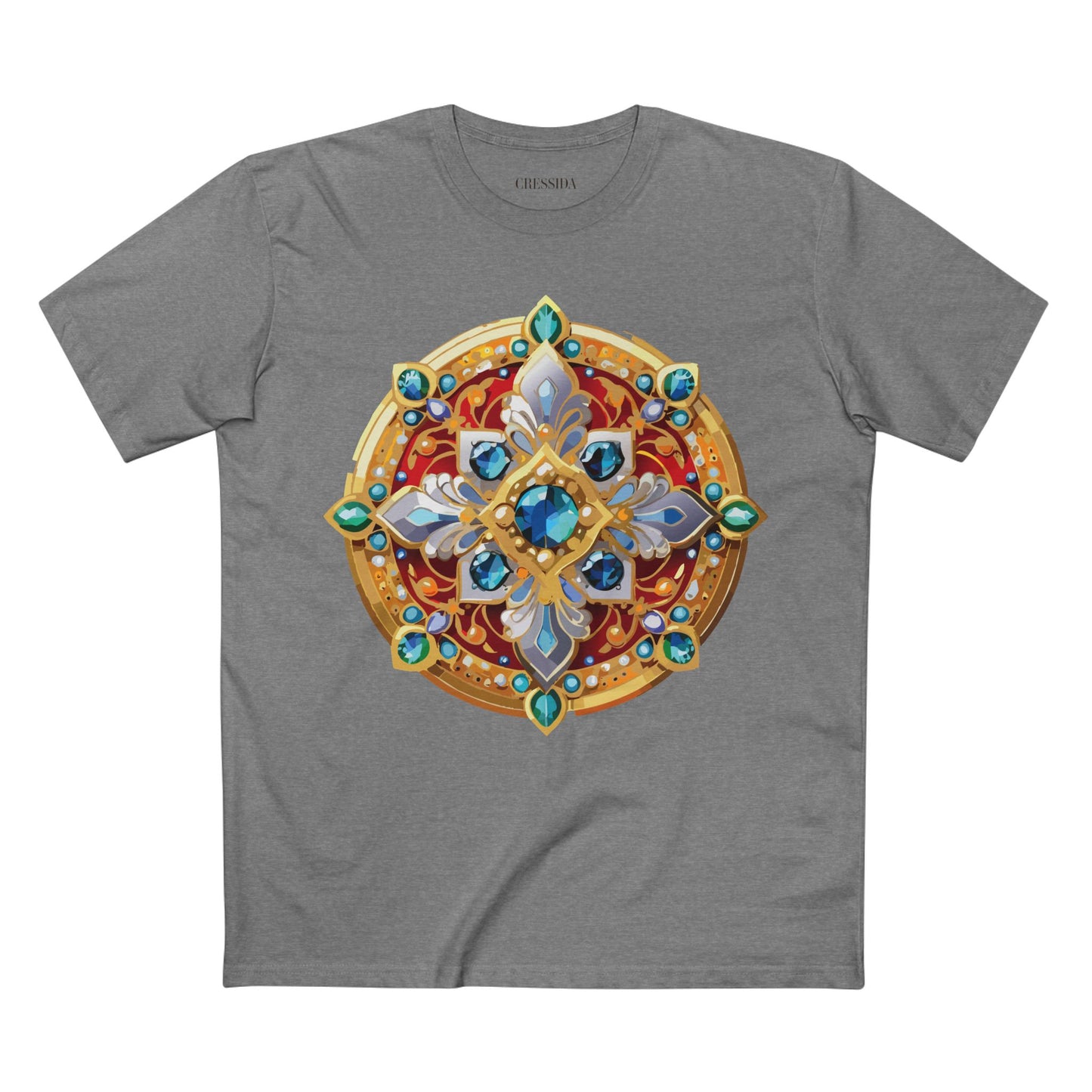 Medallion Shirt, Shirt with Medallion, Tee Shirt with Medal