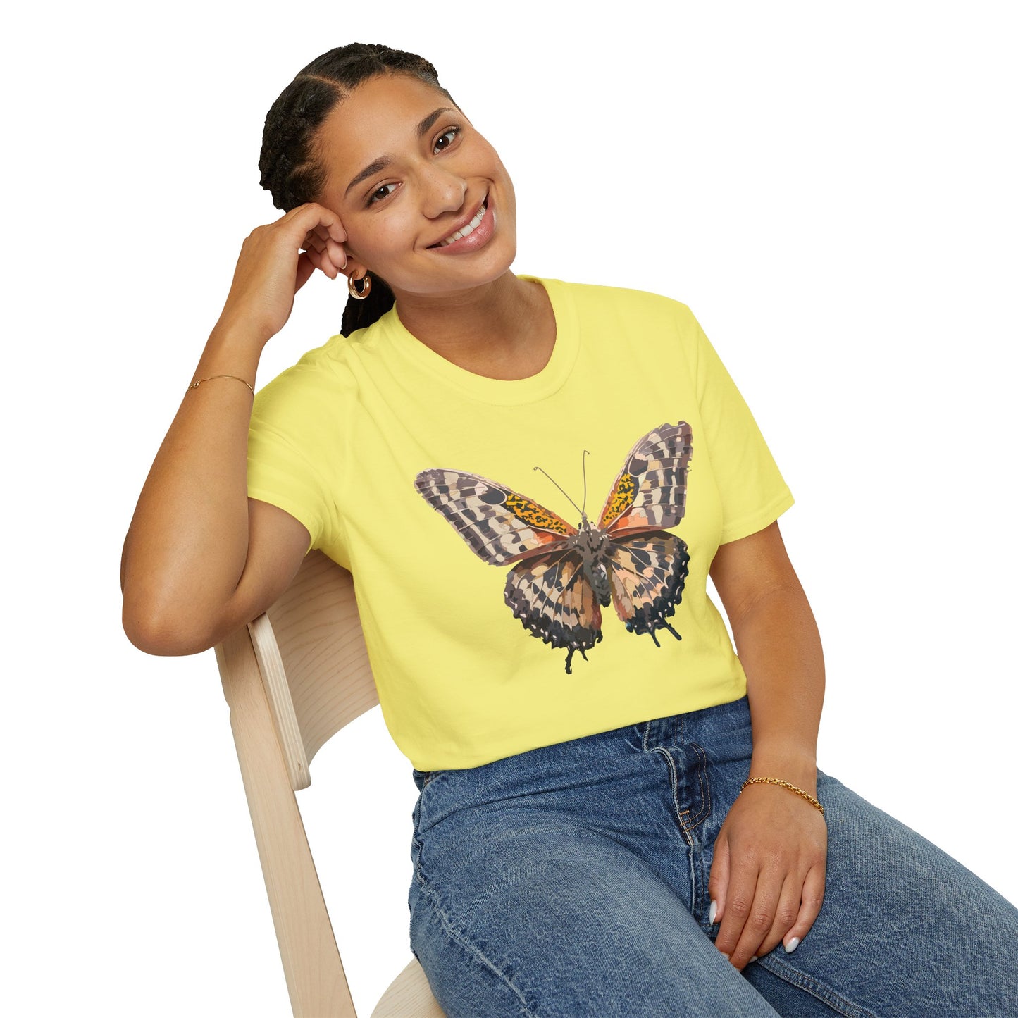 Butterfly Shirt, T Shirt with Butterfly, Monarch Shirt